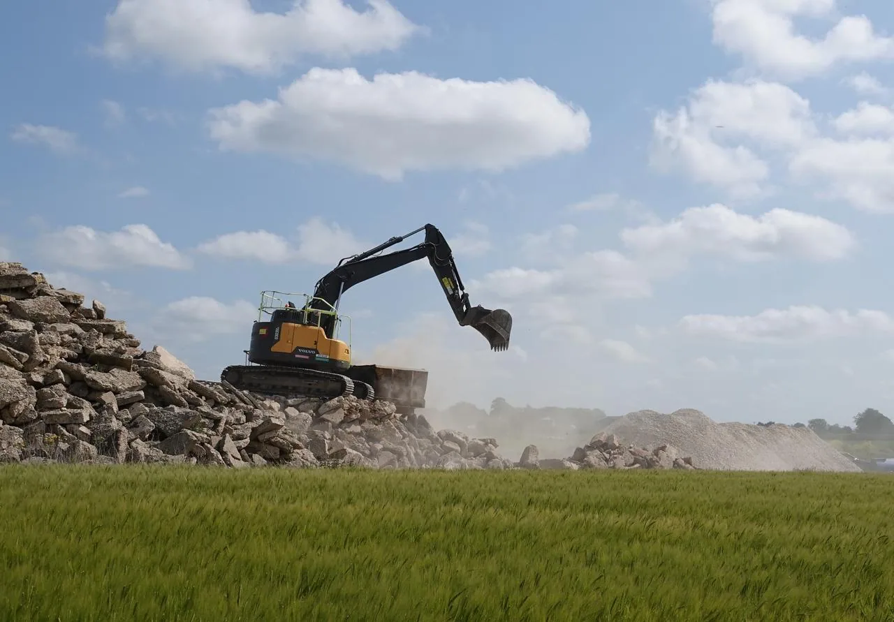 Concrete Crushing