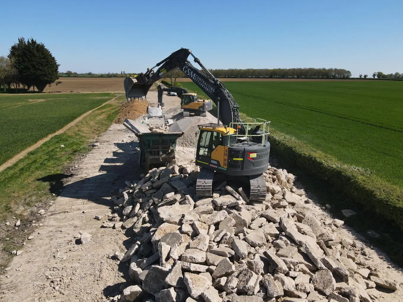Concrete Crushing